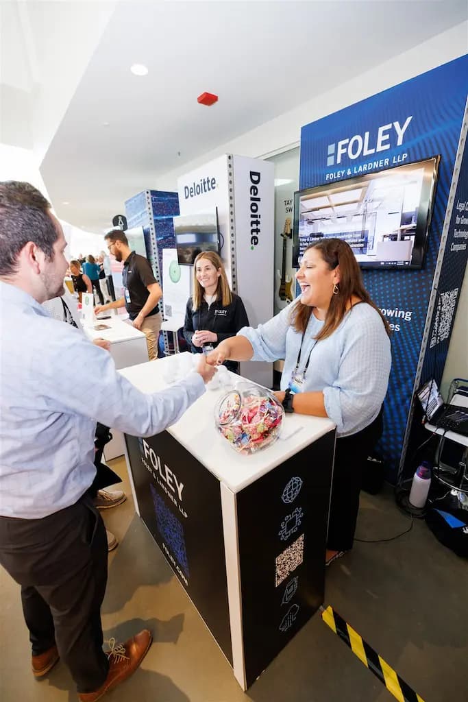 Foley booth at Silicon Slopes Summit.